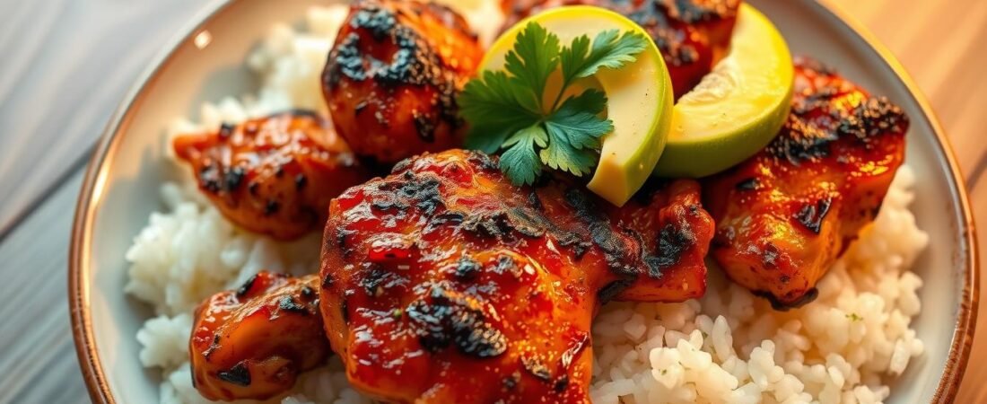 Quick & Tasty Chilli Lime Chicken and Rice