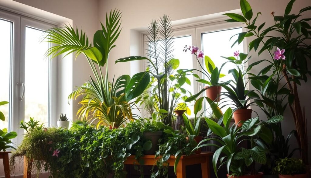 indoor plants in low light conditions