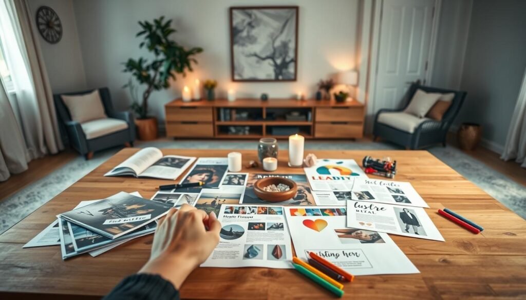 manifestation vision board process